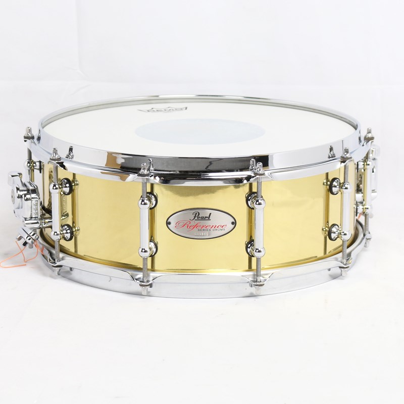 Pearl RFB1450 Reference Brass 14 × 5 ラグ＆フープ換装の画像